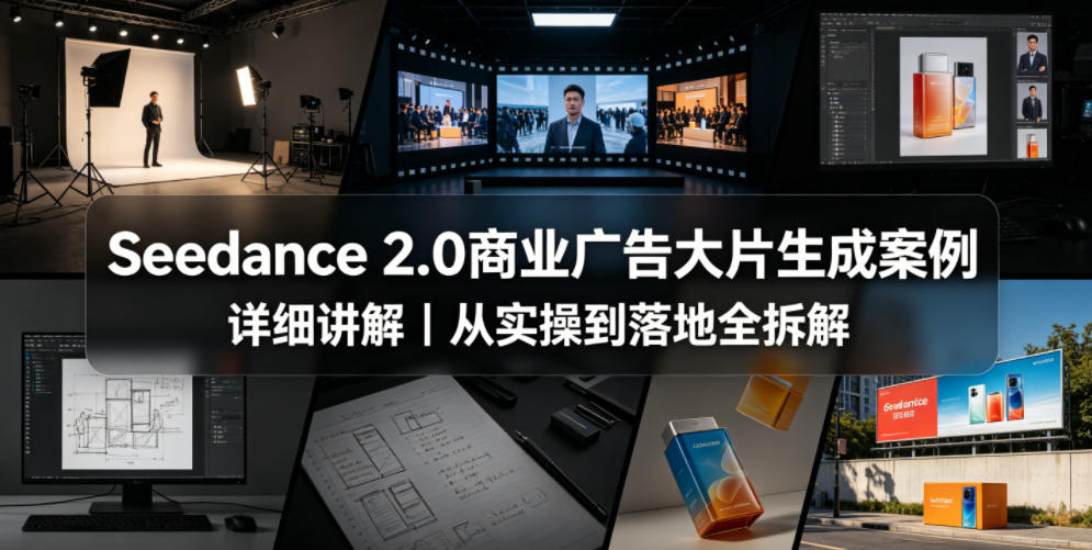 Seedance 2.0商业广告大片生成案例详细讲解｜从实操到落地全拆解-灰产星球