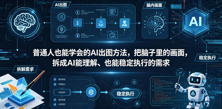 普通?也能学会的AI出图?法，把脑子里的画面，拆成AI能理解、也能稳定执行的需求【文档】-灰产星球