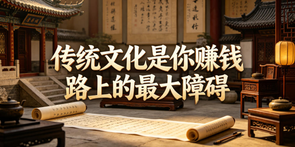 付费文章：传统文化是你賺钱路上的最大障碍-灰产星球