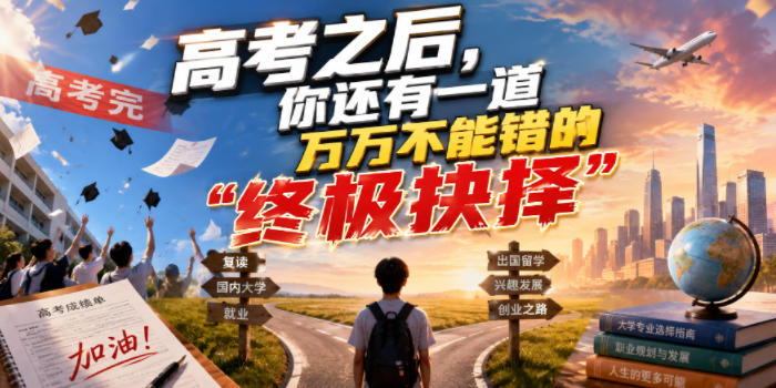 付费文章：高考之后，你还有一道万万不能错的“终极抉择”-灰产星球