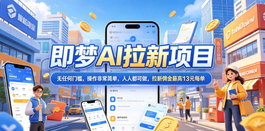 2026年即梦AI拉新项目最新玩法，无任何门槛，操作非常简单，人人都可做，拉新佣金最高13米每单（更新6月24日）-灰产星球