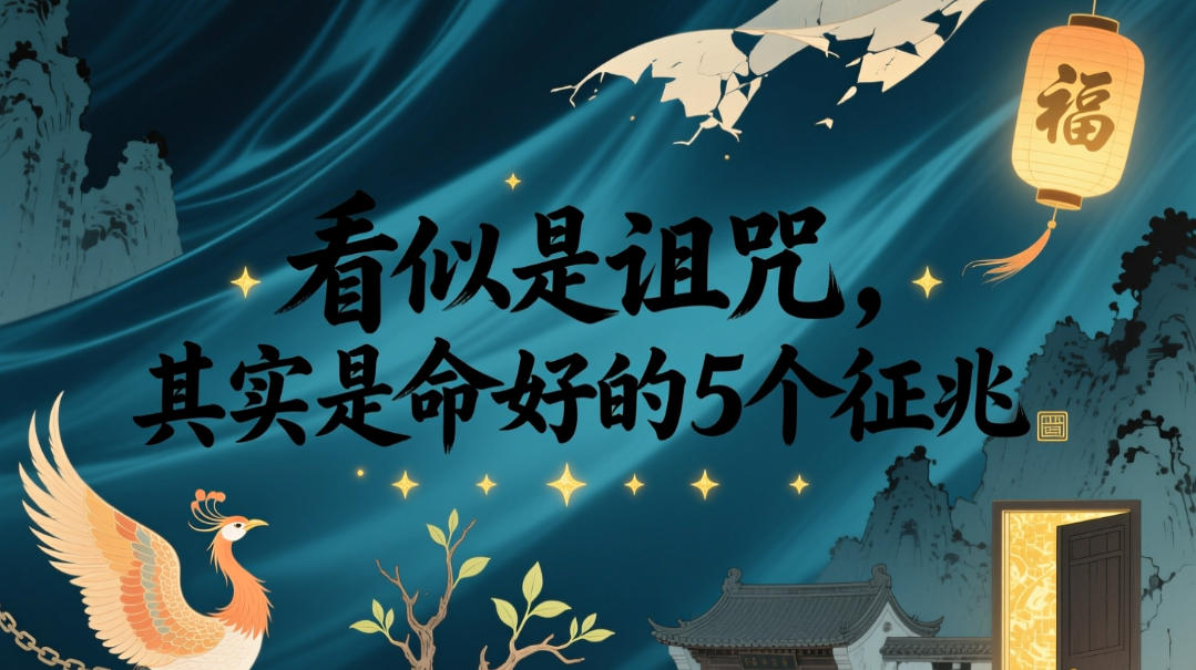 付费文章：看似是诅咒，其实是命好的5个征兆-灰产星球