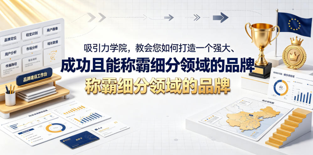 吸引力学院，教会您如何打造一个强大、成功且能称霸细分领域的品牌！【原创双语字幕】-灰产星球