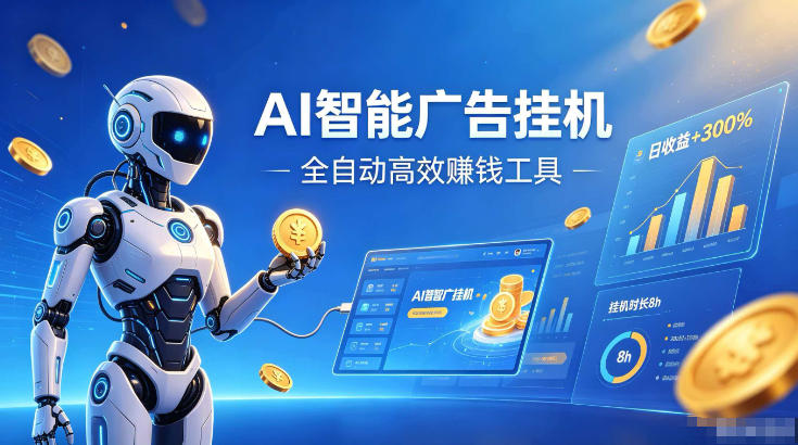 AI智能广告挂G，在家自动賺收益，全程无需人工操作、不用直播、不用拉人【揭秘】-灰产星球