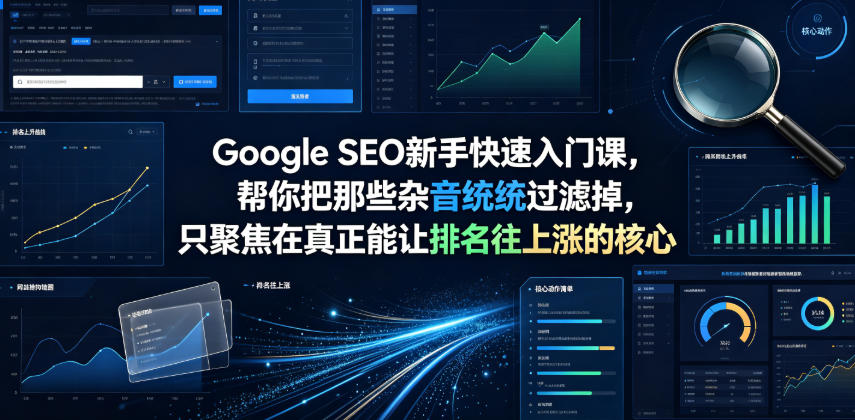 Google SEO新手快速入门课，帮你把那些杂音统统过滤掉，只聚焦在真正能让排名往上涨的核心动作【原创双语字幕】-灰产星球