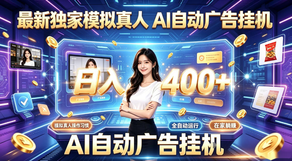 最新独家模拟真人,AI自动挂号挂G,日入400+,全程全自动运行,无需人工【揭秘】-灰产星球
